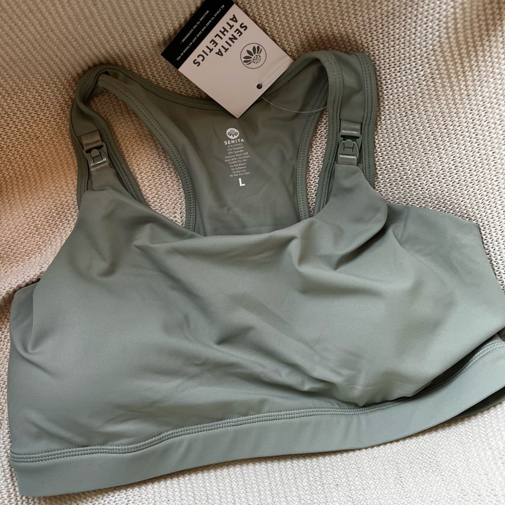 Senita Athletics Sports Nursing Bra